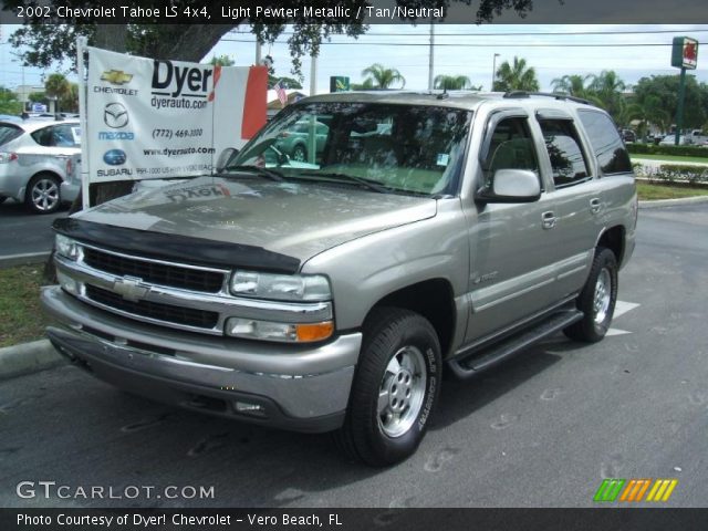 2002 Chevrolet Tahoe LS 4x4 in Light Pewter Metallic