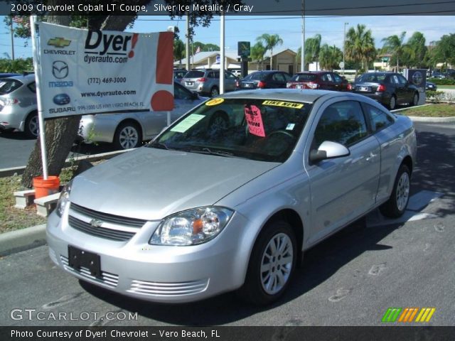 2009 Chevrolet Cobalt LT Coupe in Silver Ice Metallic