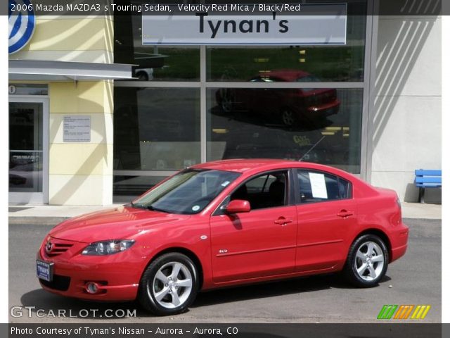 2006 Mazda MAZDA3 s Touring Sedan in Velocity Red Mica