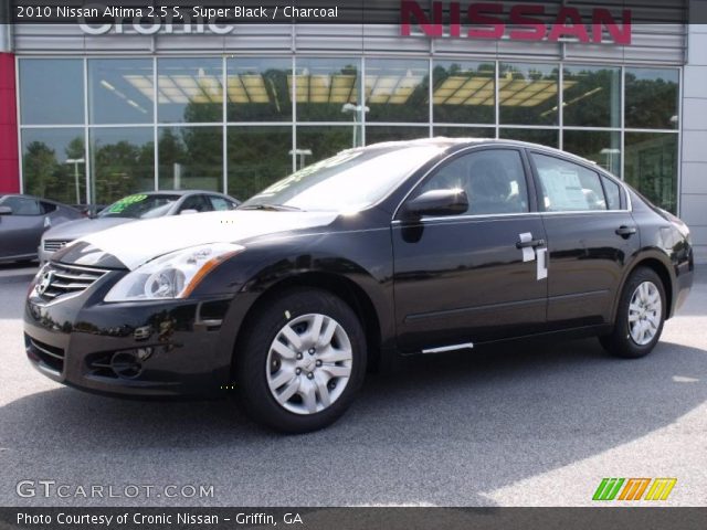 2010 Nissan Altima 2.5 S in Super Black