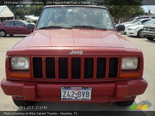 1999 Jeep Cherokee Classic in Chili Pepper Red Pearl