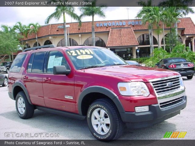 2007 Ford Explorer XLT in Redfire Metallic