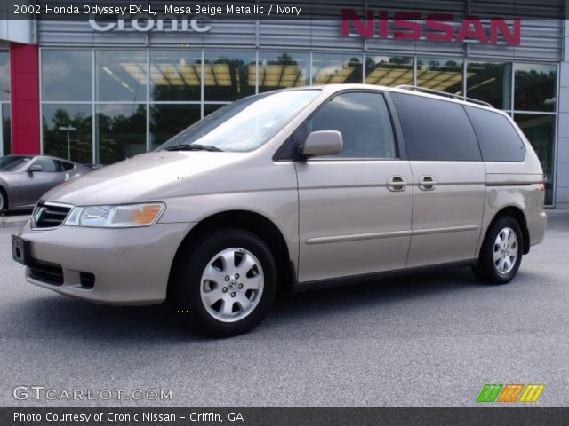 2002 Honda Odyssey EX-L in Mesa Beige Metallic