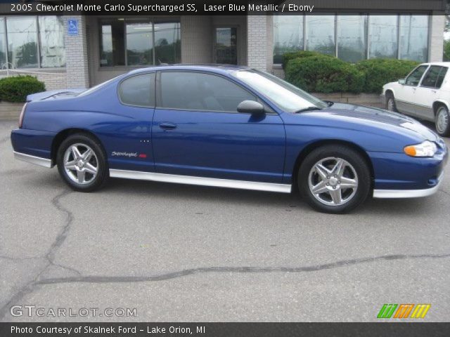 2005 Chevrolet Monte Carlo Supercharged SS in Laser Blue Metallic