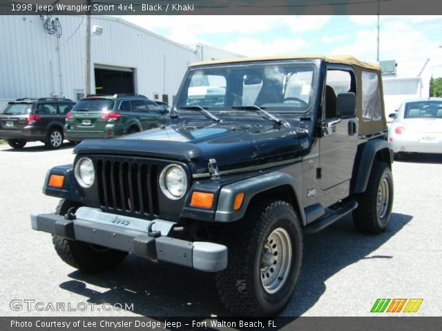 1998 Jeep Wrangler Sport 4x4 in Black