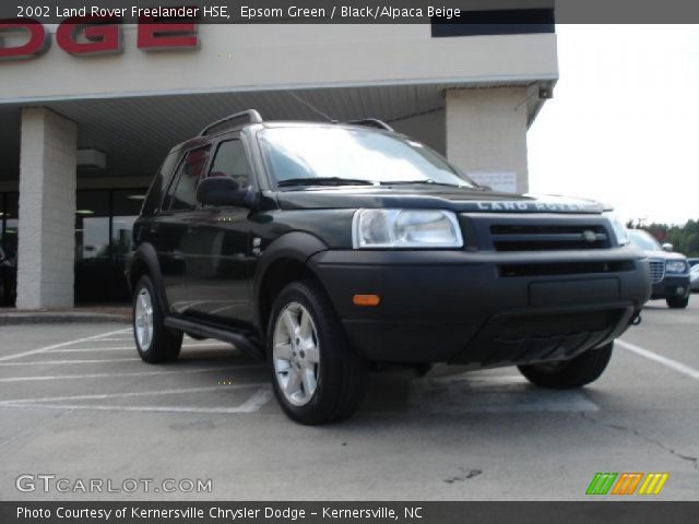 2002 Land Rover Freelander HSE in Epsom Green