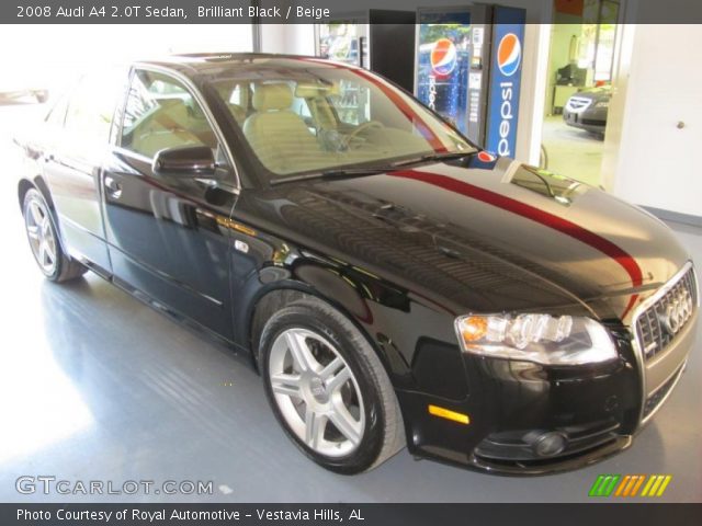 2008 Audi A4 2.0T Sedan in Brilliant Black