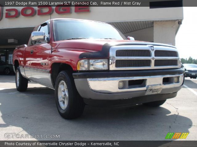 1997 Dodge Ram 1500 Laramie SLT Extended Cab in Flame Red