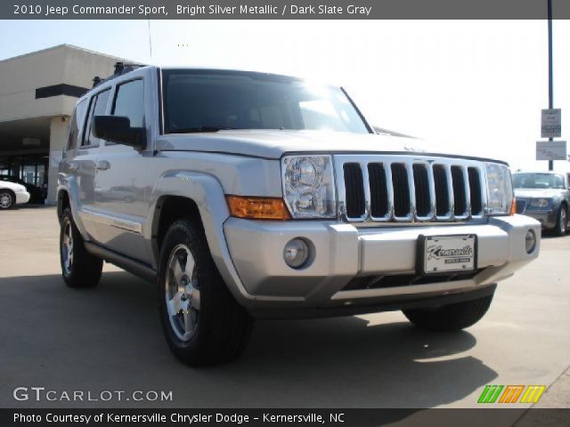 2010 Jeep Commander Sport in Bright Silver Metallic