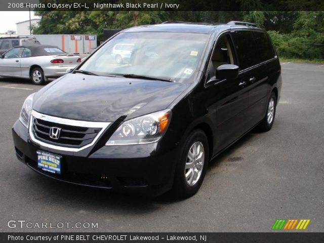 2008 Honda Odyssey EX-L in Nighthawk Black Pearl