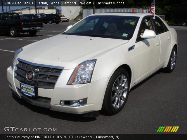 2009 Cadillac CTS Sedan in White Diamond Tri-Coat