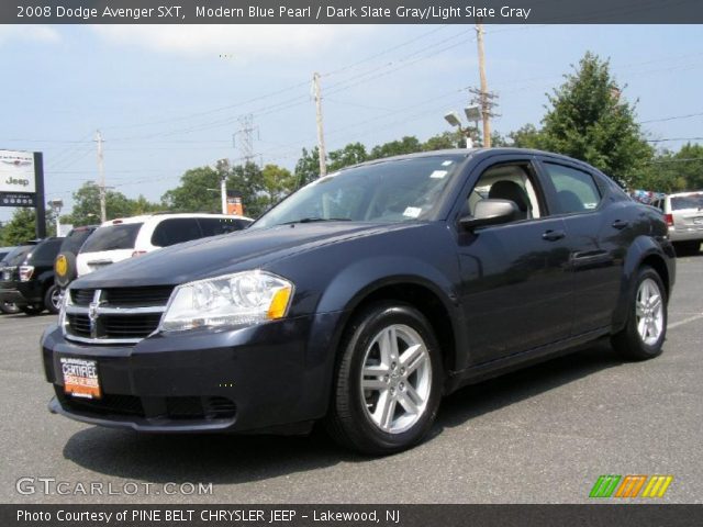 2008 Dodge Avenger SXT in Modern Blue Pearl