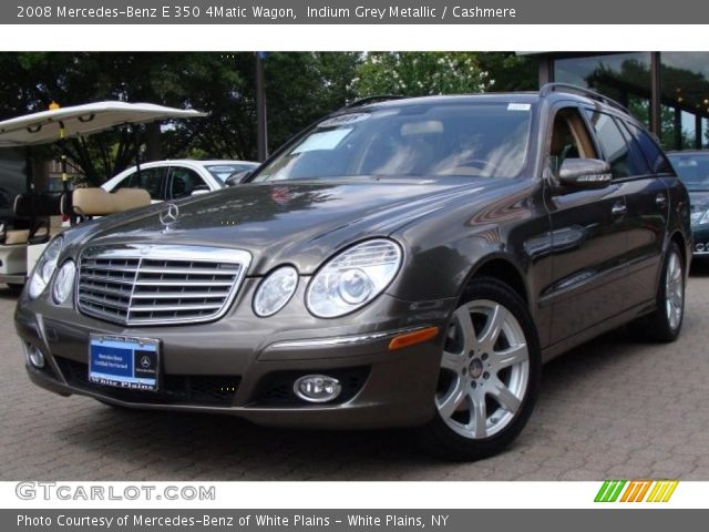 2008 Mercedes-Benz E 350 4Matic Wagon in Indium Grey Metallic