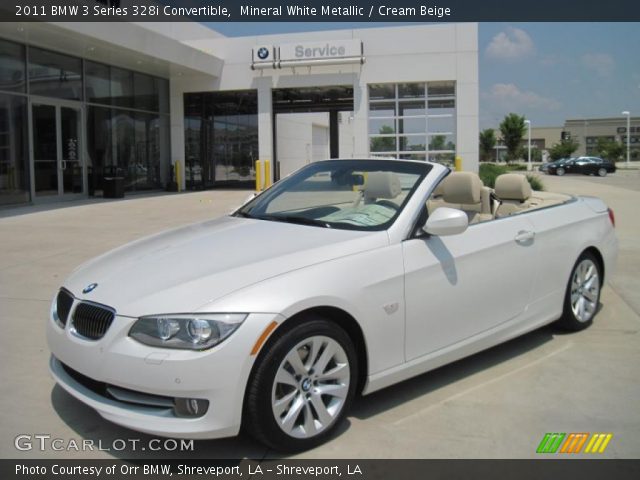 2011 BMW 3 Series 328i Convertible in Mineral White Metallic
