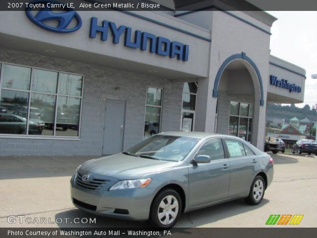 2007 Toyota Camry LE in Aloe Green Metallic