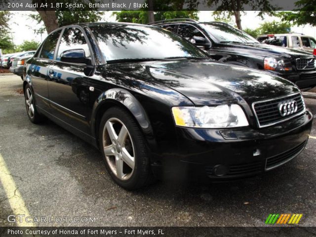 2004 Audi A4 1.8T Sedan in Brilliant Black