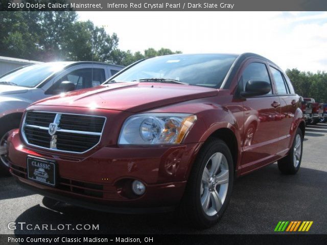 2010 Dodge Caliber Mainstreet in Inferno Red Crystal Pearl