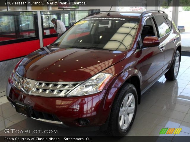 2007 Nissan Murano S in Merlot Pearl