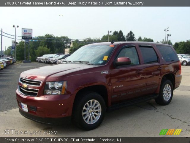 2008 Chevrolet Tahoe Hybrid 4x4 in Deep Ruby Metallic