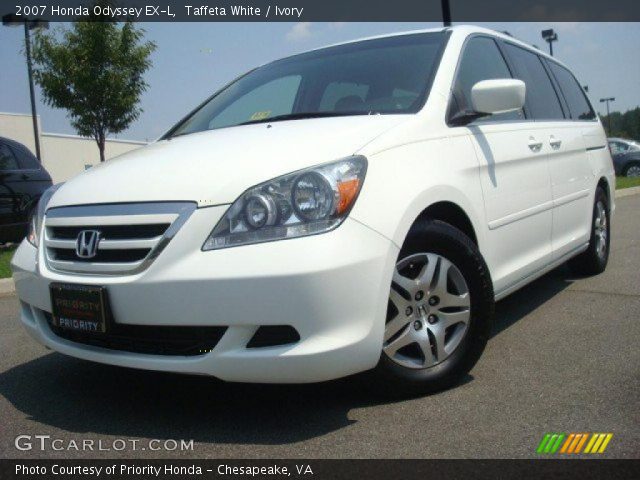 2007 Honda Odyssey EX-L in Taffeta White