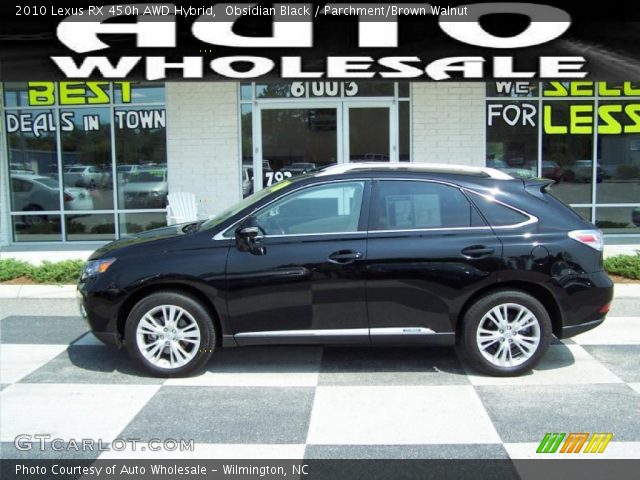 2010 Lexus RX 450h AWD Hybrid in Obsidian Black