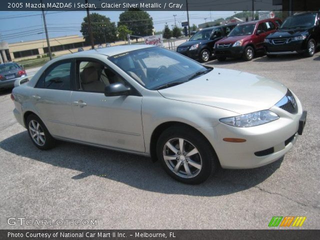 2005 Mazda MAZDA6 i Sedan in Glacier Silver Metallic