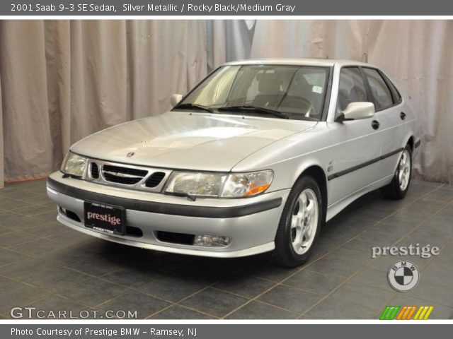 2001 Saab 9-3 SE Sedan in Silver Metallic