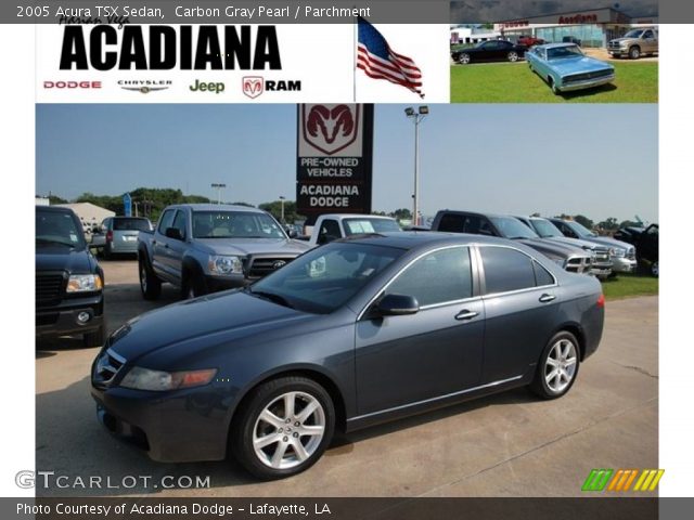 2005 Acura TSX Sedan in Carbon Gray Pearl