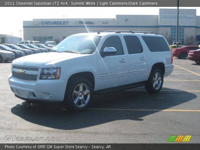 2011 Chevrolet Suburban LTZ 4x4 in Summit White