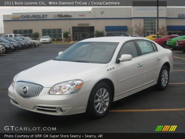 2011 Buick Lucerne CXL in White Diamond TriCoat