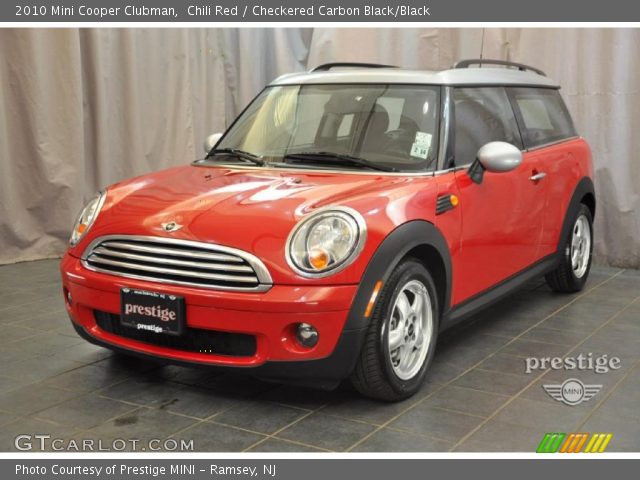 2010 Mini Cooper Clubman in Chili Red