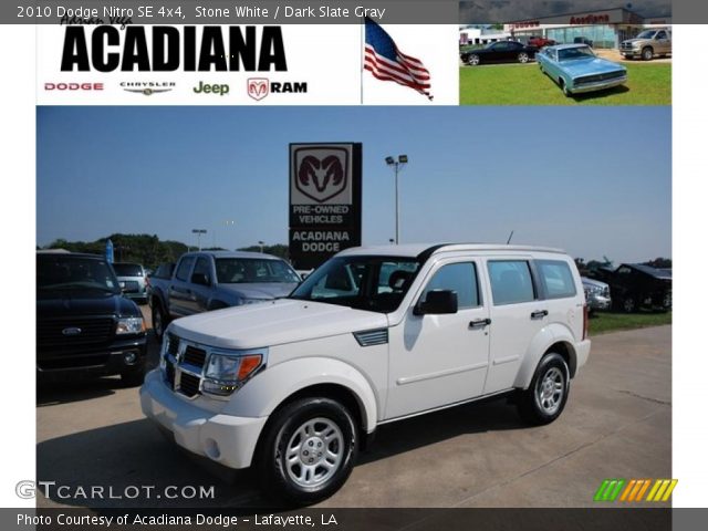 2010 Dodge Nitro SE 4x4 in Stone White