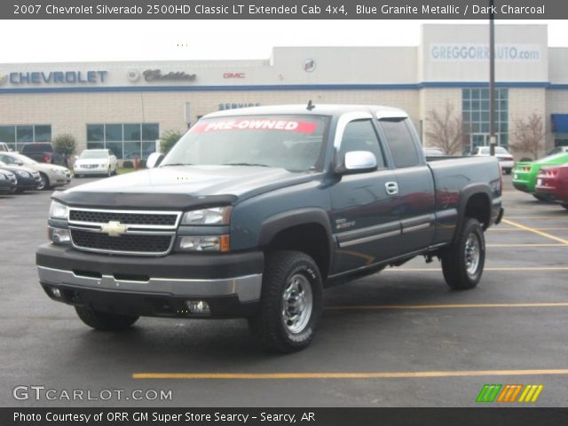 2007 Chevrolet Silverado 2500HD Classic LT Extended Cab 4x4 in Blue Granite Metallic