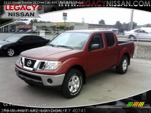 2010 Nissan Frontier SE Crew Cab 4x4 in Red Brick
