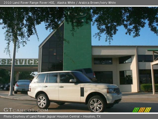 2010 Land Rover Range Rover HSE in Alaska White