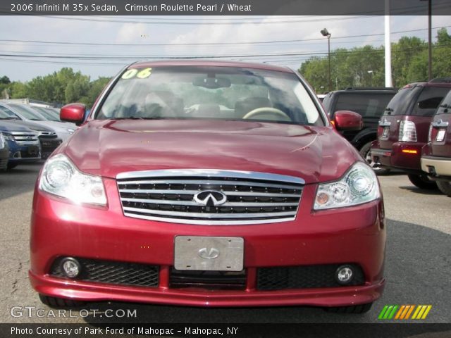 2006 Infiniti M 35x Sedan in Crimson Roulette Pearl