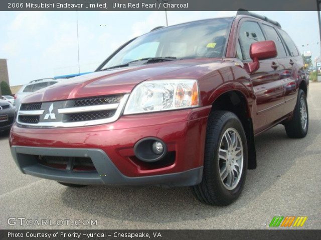 2006 Mitsubishi Endeavor Limited in Ultra Red Pearl