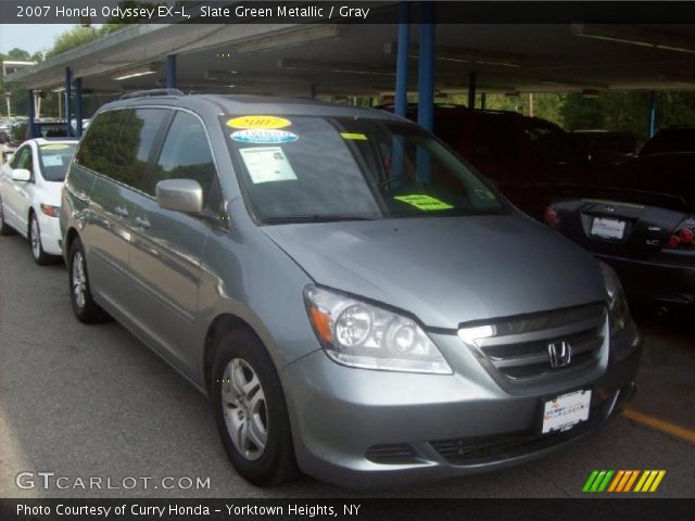 2007 Honda Odyssey EX-L in Slate Green Metallic
