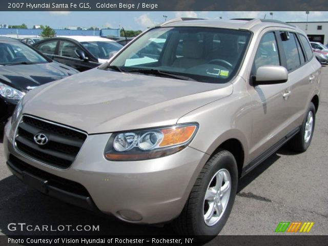 2007 Hyundai Santa Fe GLS in Golden Beige