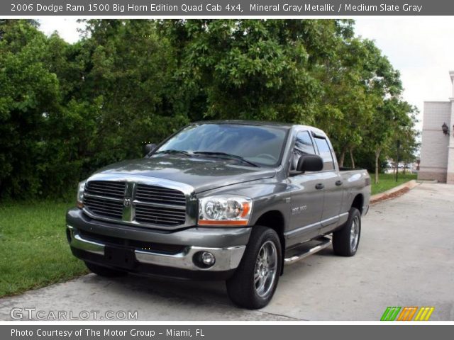 2006 Dodge Ram 1500 Big Horn Edition Quad Cab 4x4 in Mineral Gray Metallic