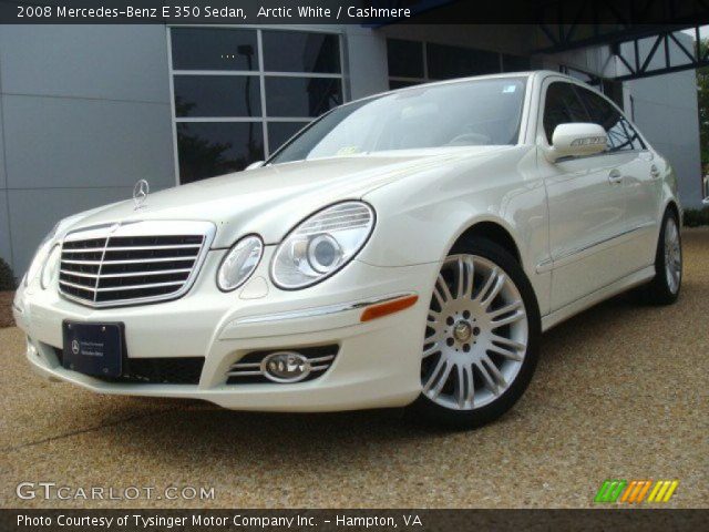 2008 Mercedes-Benz E 350 Sedan in Arctic White