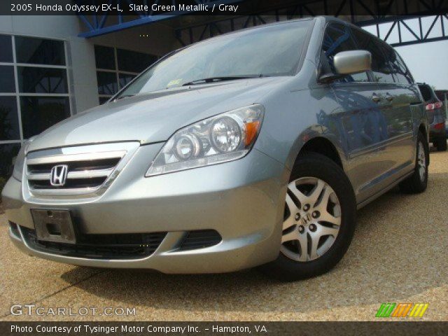 2005 Honda Odyssey EX-L in Slate Green Metallic