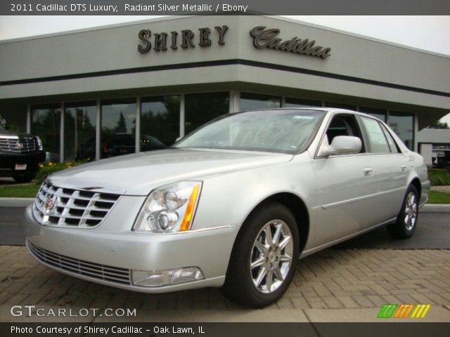 2011 Cadillac DTS Luxury in Radiant Silver Metallic