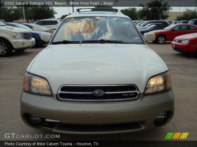 2002 Subaru Outback VDC Wagon in White Frost Pearl