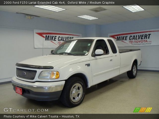 2000 Ford F150 Lariat Extended Cab 4x4 in Oxford White