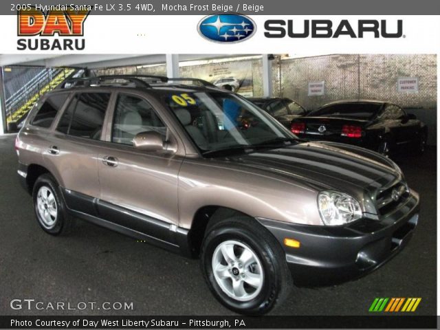 2005 Hyundai Santa Fe LX 3.5 4WD in Mocha Frost Beige