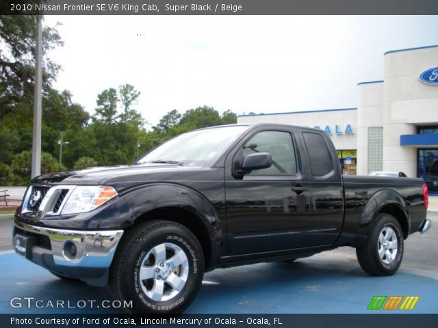 2010 Nissan Frontier SE V6 King Cab in Super Black