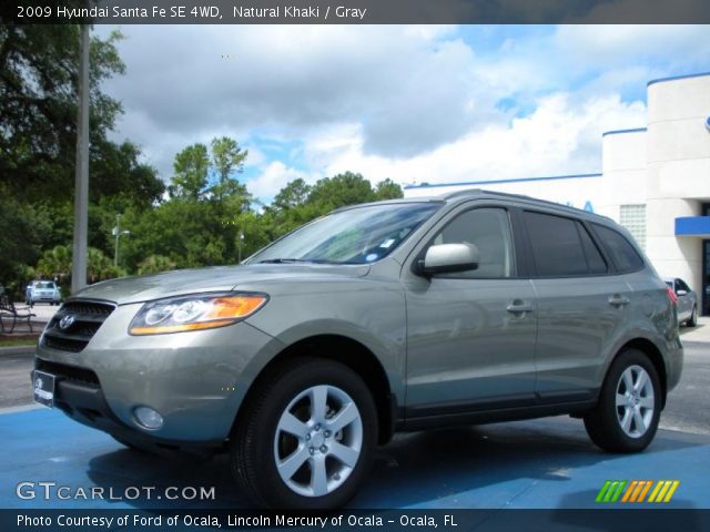 2009 Hyundai Santa Fe SE 4WD in Natural Khaki