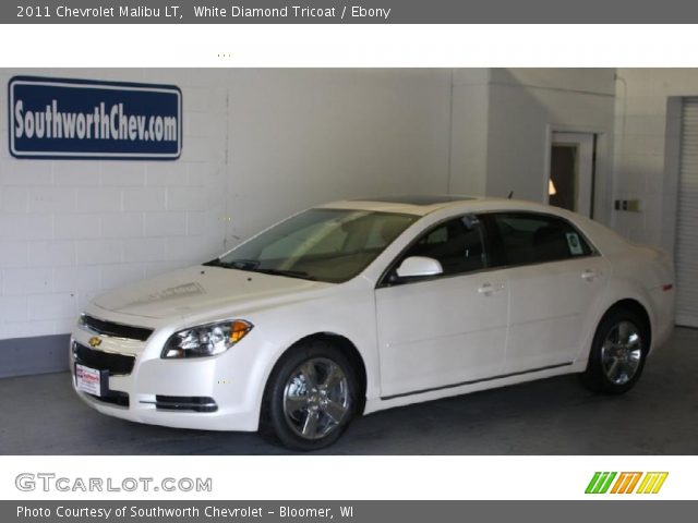 2011 Chevrolet Malibu LT in White Diamond Tricoat