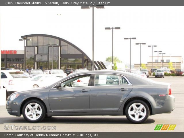 2009 Chevrolet Malibu LS Sedan in Dark Gray Metallic
